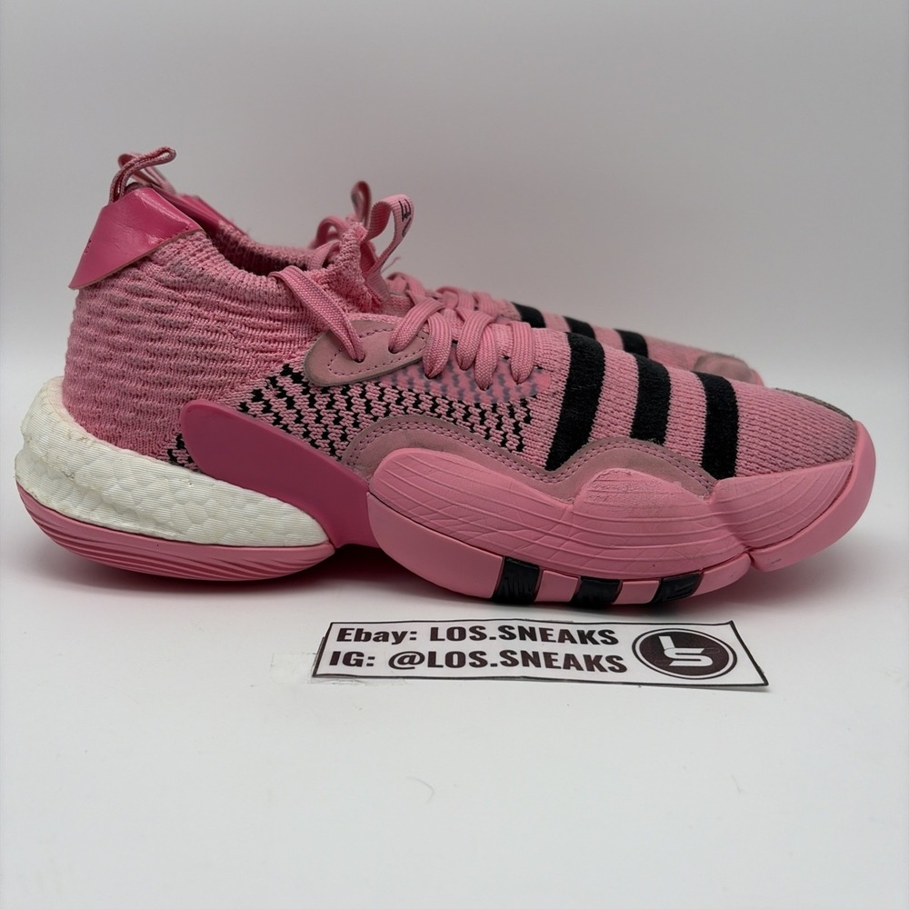 Size 10 - adidas Trae Young 2 Pink Trap House (IE1667) - Picture 3 of 8